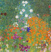 Gustav Klimt Deutsch: Bauerngarten oil painting on canvas